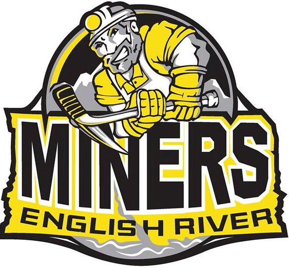 English River Miners 2013-Pres Primary Logo iron on heat transfer